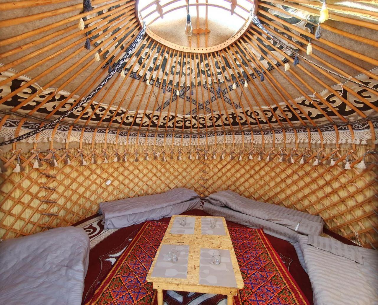 Bed and Breakfast Agat Yurt Camp Каджи-Сай Экстерьер фото
